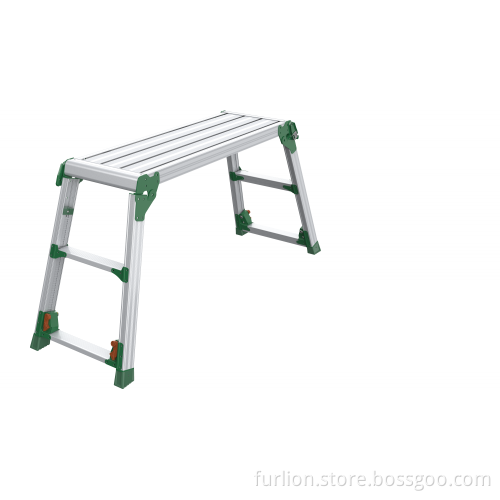 Aluminum adjustable working platform